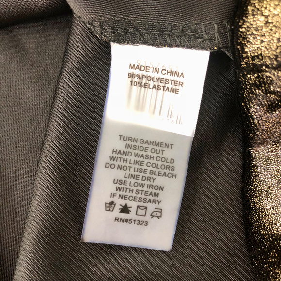 Vince Camuto NWT Stretch Shimmer Choker Tank Top - Picture 8 of 8